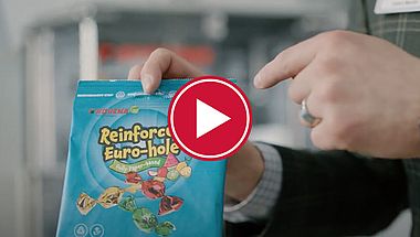 YouTube Teaser Papierbeutel mit Euroloch