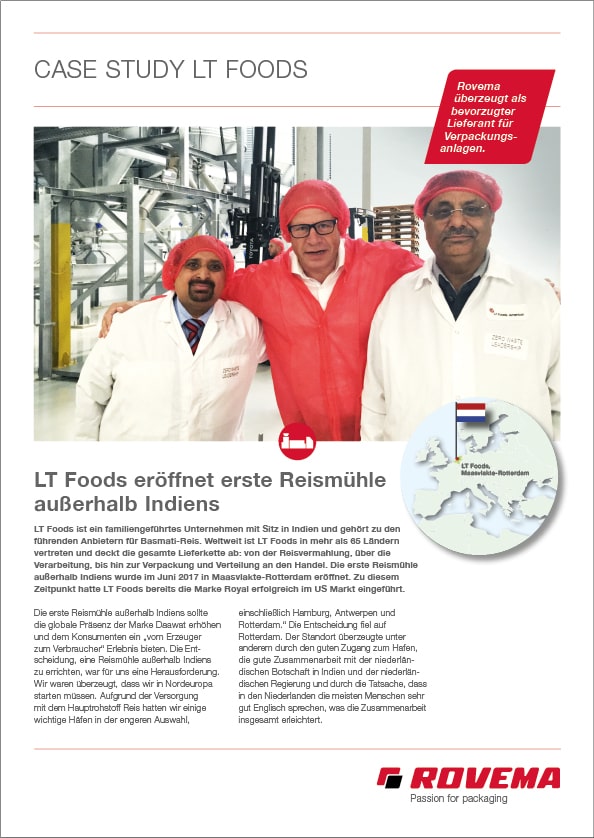 Case study für Reis mit LT Foods