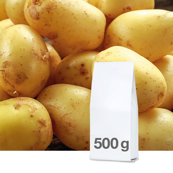 Frische Kartoffeln in 500g Beutel verpacken