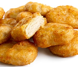Packgut Chicken Nuggets Chicken Nuggets verpacken