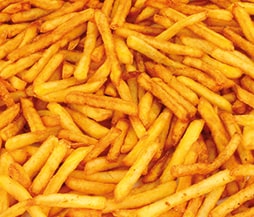 Packgut Pommes Pommes verpacken